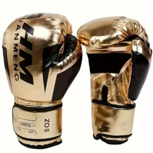 AHM Gold Boxing Gloves