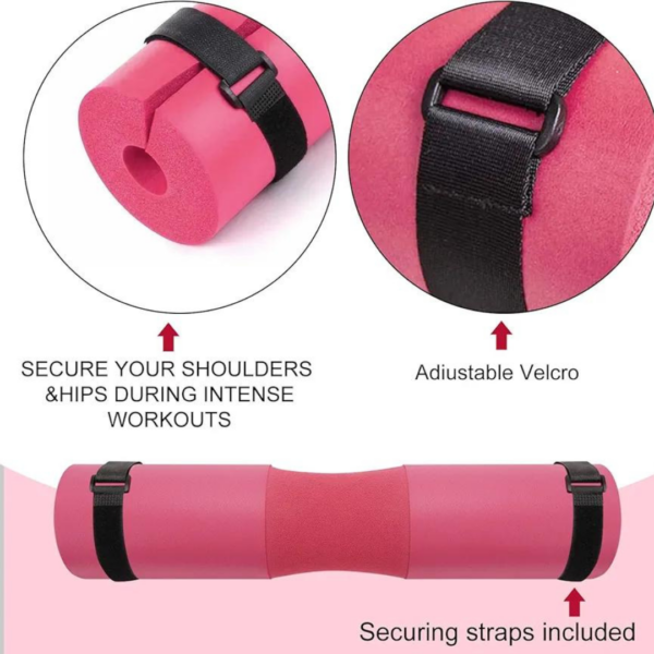 Zuheri Sports barbell pad with straps
