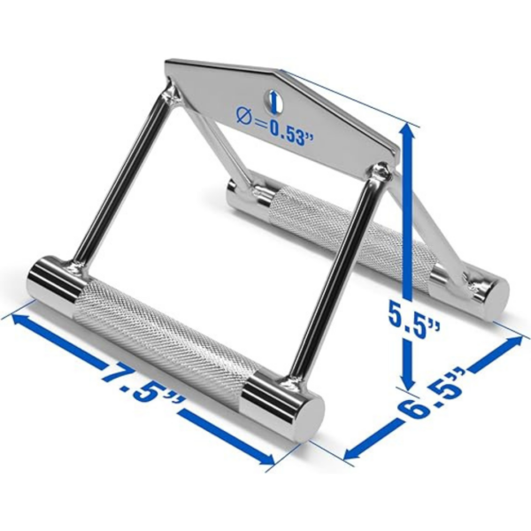 single arm tricep rope pulley machine attachment