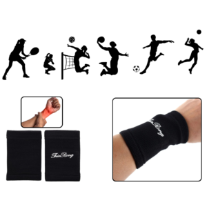wrist bands, gym wrist support, lifting gear, workout accessories, wrist straps, moisture-wicking bands, CrossFit support, breathable wrist wraps, fitness gear, adjustable wristbands