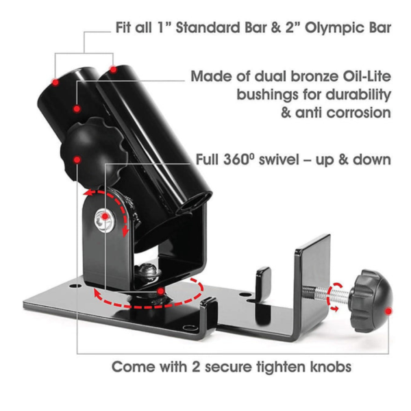 T-Bar Row Platform, landmine attachment, back workout gear, home gym tools, Olympic barbell accessory, strength training equipment, barbell row platform