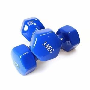 vinyl dumbbells, aerobic dumbbells, light weights, steel dumbbells, fitness accessories, home workout gear, colorful weights, Pilates equipment, rehabilitation weights, dumbbells 0.5kg to 6kg