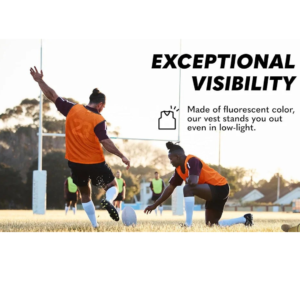 sports training bibs, soccer bibs, team practice vests, breathable training bibs, lightweight sportswear, high-visibility bibs, youth training bibs, durable sports bibs, elastic sports vests, team identification gear