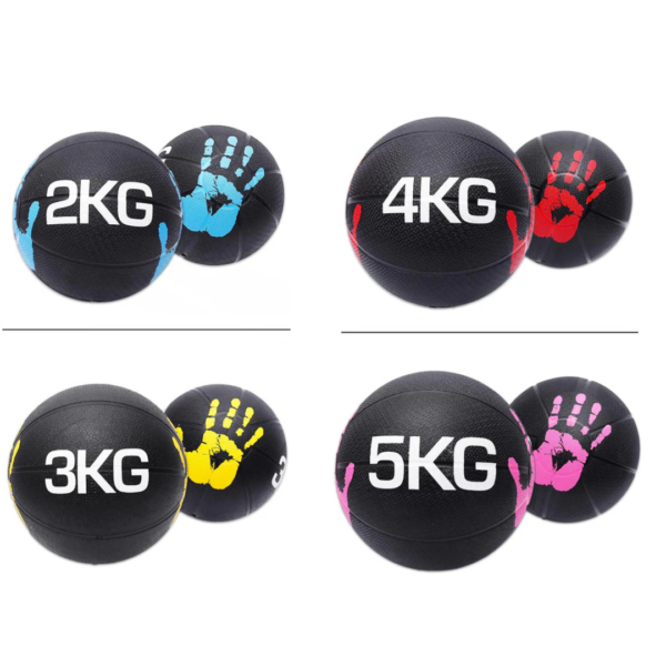 medicine balls, weighted fitness balls, functional training, strength workout gear, gym accessories, 1-10kg medicine ball set, non-slip medicine balls