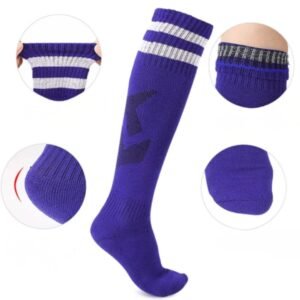 Professional Football Socks; comfortable, breathable & sporty