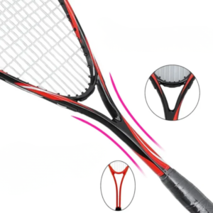 squash racket, professional squash gear, anti-slip handle, power shaft racket, carbon fiber racket, squash accessories, sports equipment