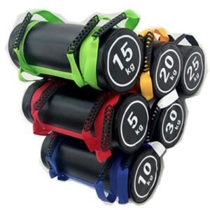 Weighted sandbags, functional fitness, strength training, core stability, versatile workout, heavy-duty sandbags, portable sandbags, fitness equipment, sandbags for training, adjustable grip sandbags.