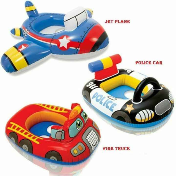 kids floaters, inflatable pool toys, baby swim ring, toddler float, kids water fun, pool floats, inflatable ride-on, PVC baby float, vehicle floaters, safe kids pool toys