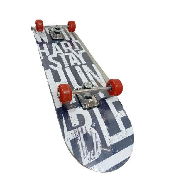 skateboard, maple wood skateboard, beginner skateboard, pro skateboard, street skateboard, cruiser board, skateboard with grip tape, trick skateboard, youth skateboard, outdoor skate gear