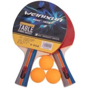 table tennis set, ping pong bats, 3-star balls, portable table tennis equipment, rubber-padded bats, beginner table tennis set, durable ping pong set, indoor table tennis, outdoor ping pong set, family table tennis
