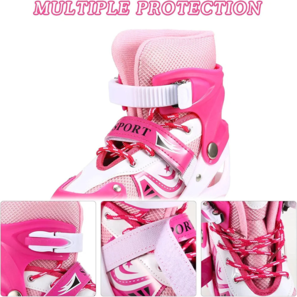 inline skate shoes, adjustable rollerblades, beginner skates, durable inline skates, kids rollerblades, adult inline skates, stylish roller skates.