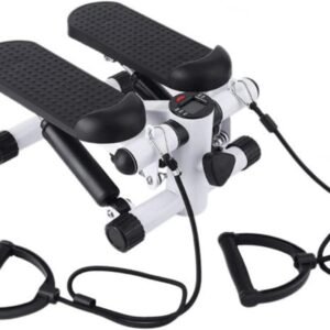 elliptical mini stepper, compact stepper, full-body workout equipment, home exercise machine, resistance band stepper, durable mini stepper, low-impact cardio, adjustable resistance stepper, portable stepper, quiet home gym equipment
