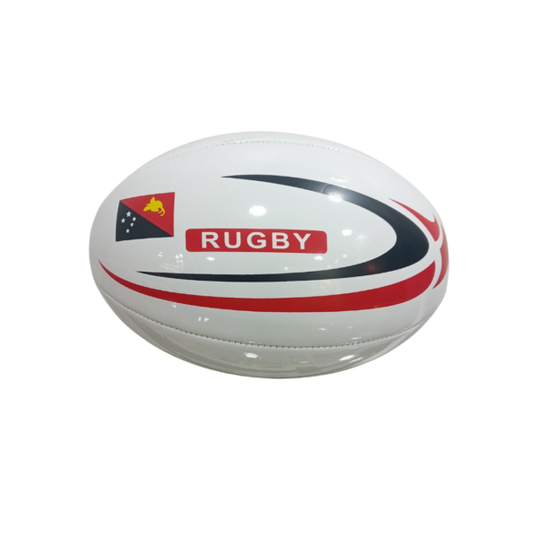 rugby ball, synthetic leather rugby ball, durable rugby ball, high-grip rugby ball, training rugby ball, competition rugby ball, high visibility rugby ball, sports equipment, rugby gear, rugby accessories, rugby training ball, aerodynamic rugby ball