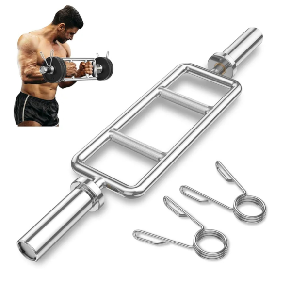 Olympic Tricep Bar, Tricep Barbell, Curl Bar, Hammer Curl Bar, Arm Workout Bar, Gym Equipment, Home Gym Bar, Triceps Extensions, Bicep Curl Bar, Strength Training