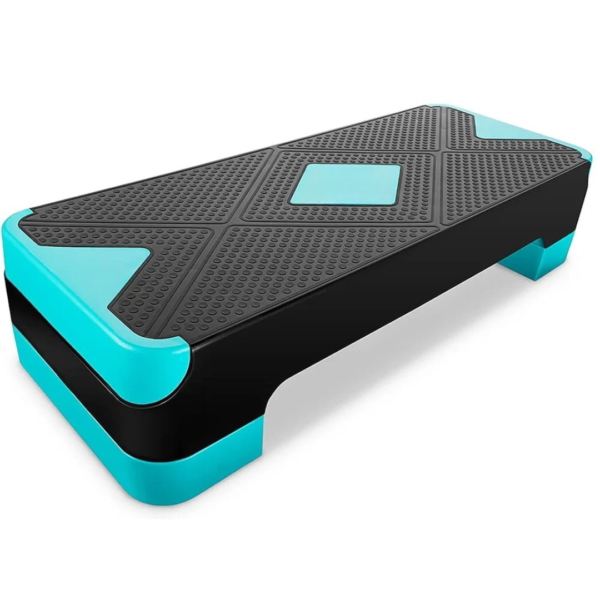 Adjustable aerobic steppers, workout steppers, cardio fitness steppers, non-slip aerobic stepper, height-adjustable steppers, home gym steppers, portable exercise steppers, strength training steppers, step aerobics platform, durable aerobic steppers