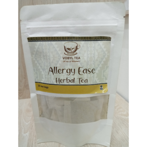 allergy relief tea, herbal tea for allergies, natural sinus remedy, anti-inflammatory tea, respiratory health tea, antioxidant tea, soothing herbal blend, allergy tea, chemical-free tea, natural wellness tea