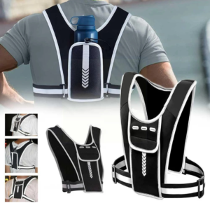 reflective vest, safety vest, high visibility vest, running vest, cycling safety vest, construction vest, neon safety vest, traffic vest, night running gear, visibility gear