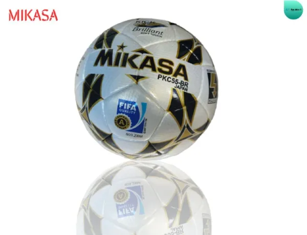 MIKASA soccer ball, FIFA-approved soccer ball, professional soccer ball, durable soccer ball, synthetic leather soccer ball, 32-panel soccer ball, machine-stitched soccer ball, soccer ball for turf, soccer ball for grass, premium soccer ball