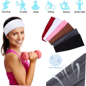 sweatband, headband, workout gear, fitness accessory, gym headband, sports sweatband, absorbent headband, athletic gear, running headband, moisture wicking