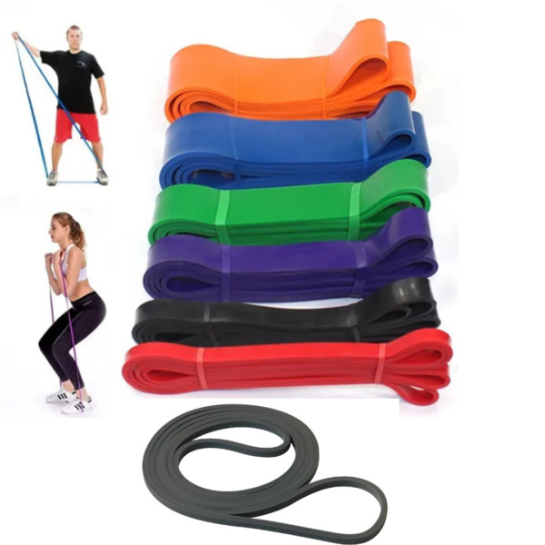 resistance loop bands, fitness bands, natural latex bands, color-coded bands, strength training bands, pull-up bands, mobility training bands, rehabilitation bands, portable workout bands, gym accessories