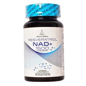 Resveratrol, NAD+, cellular energy, healthy aging, brain health, antioxidants, vitality, DNA repair, focus, natural supplement