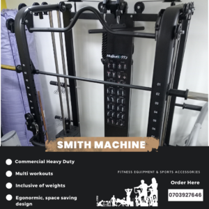 smith machine, home gym equipment, full-body strength machine, weightlifting machine, guided barbell, squat rack, bench press machine, strength training machine, gym equipment for safety, smith workout system