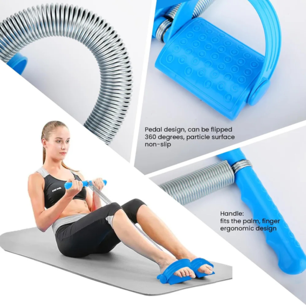 tummy trimmer, core workout tool, ab exerciser, fitness equipment, portable fitness gear, home workout tool, abdominal trainer, resistance workout, tummy toner, compact exercise equipment