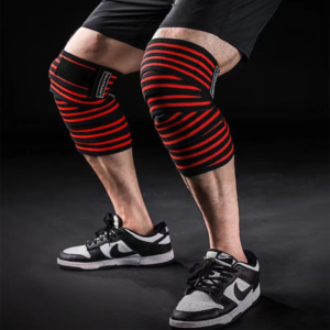 knee wrap, knee support, gym knee brace, adjustable knee strap, compression wrap, bessgym knee wrap, joint support, injury prevention, knee stability, leg wrap for workouts