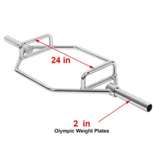 Olympic Trap Bar, Hex Bar, Deadlift Bar, Strength Training Equipment, Home Gym Essentials, Powerlifting Gear, Weightlifting Barbell, Trap Bar for Deadlifts, Fitness Equipment, Joint-Friendly Workout
