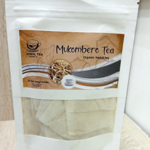 Mukombero tea, herbal tea, African tea, natural energy booster, stamina tea, caffeine-free tea, digestion support, antioxidant tea, traditional herbal drink, wellness tea