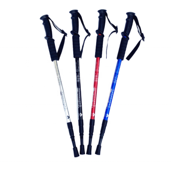 retractable hiking pole, trekking pole, adjustable hiking stick, lightweight hiking pole, foldable trekking pole, outdoor hiking gear, mountain climbing pole, travel hiking stick, durable trekking pole, ergonomic hiking pole