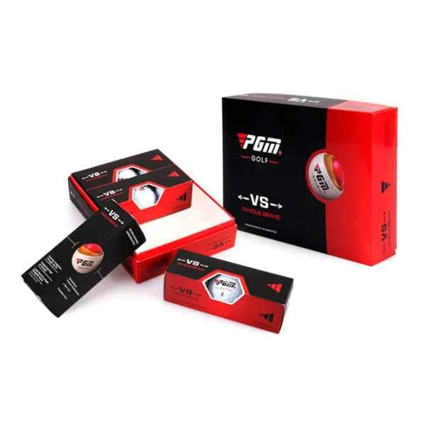 PGM golf ball, three layer golf ball, match golf ball, premium golf ball, distance golf ball, control golf ball, golf equipment