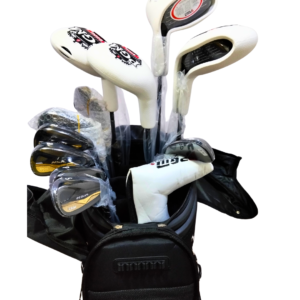 complete golf club set with wheels, golf club set with cart bag, rolling golf club set, golf clubs with wheeled bag, golf set with trolley bag, beginner golf club set, men’s golf club set, women’s golf club set, golf driver set, golf irons set, golf putter included, golf equipment set, golf bag with wheels, portable golf club set