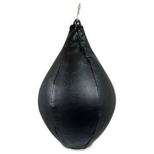 Improve your speed, rhythm, and hand-eye coordination with this Professional Boxing Speed Bag. Athletes, boxers, and fitness enthusiasts use this training tool to build faster punches and better timing. It works well for beginners, amateur fighters, and professional boxers. Manufacturers design this speed bag using high-quality synthetic leather. This material resists wear and handles intense daily training. The reinforced stitching adds extra strength and helps the bag maintain its shape over time. The balanced interior ensures smooth rebounds after every strike. This feature helps athletes develop rhythm and punching accuracy. Fast rebounds allow you to train continuously without losing momentum. As a result, you can improve reaction time and hand speed more effectively. The lightweight design helps boxers throw quick combinations with ease. Athletes can practice jab rhythm, defensive timing, and coordination during every session. Regular training with a speed bag also strengthens shoulders, arms, and upper body endurance. The durable hanging loop provides secure attachment to a speed bag swivel. This design keeps the bag stable during high-speed punches. It also reduces unnecessary movement while maintaining consistent rebounds. This boxing speed bag fits perfectly in boxing gyms, martial arts studios, fitness centers, and home gyms. Coaches often include speed bag training in boxing drills to improve fighter performance. Fitness enthusiasts also use it for cardio workouts and coordination training. Regular speed bag training increases focus, timing, and punching precision. It also helps fighters maintain rhythm during sparring and matches. Choose this professional boxing speed bag to improve your boxing skills, enhance reaction speed, and strengthen your upper body conditioning.