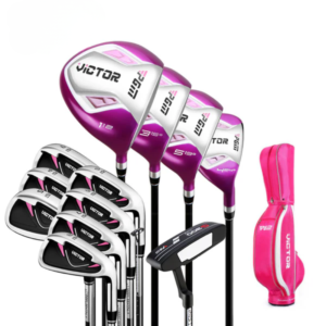PGM Ladies Golf Set : Pink Complete Golf Club Set with Bag