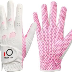 ladies golf gloves, womens golf gloves, golf gloves for women, golf grip gloves, breathable golf gloves, golf accessories, golf training gear, womens golf equipment, golf sports gloves, non slip golf glove