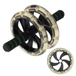 ab roller, ab wheel, abdominal roller, core workout equipment, abs trainer wheel, stomach exercise roller, home gym equipment, belly fat burner, fitness ab wheel, core strength trainer