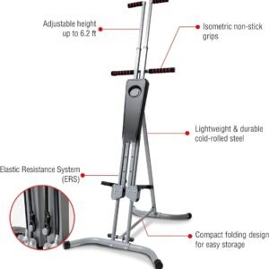 climbing machine, vertical climber, cardio climber, home gym equipment, full body workout machine, weight loss machine, fitness climber, cardio exercise equipment, HIIT climbing machine, indoor climbing trainer