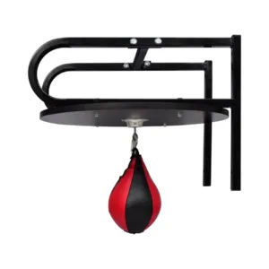 speed bag rack, boxing equipment, speed bag platform, punching bag stand, home boxing gym gear, adjustable speed bag rack, MMA training equipment, reflex training gear, boxing speed trainer, fitness boxing equipment