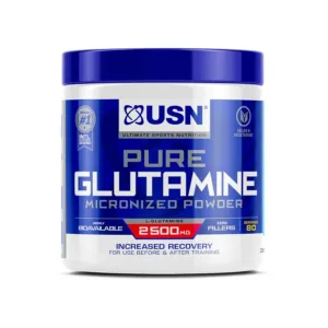USN, Pure Glutamine, Micronized Powder, L-Glutamine, 200g, 410g, Muscle Recovery, Anti-Catabolic, Immune Support, Gut Health, Unflavoured, Fitness, Bodybuilding, Muscle Growth, Post-Workout, Supplement Stack, Recovery Science, Amino Acids