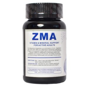 MYSINOY ZMA, ZMA Capsules, Zinc Magnesium Aspartate, Vitamin B6 Supplement, Muscle Recovery, Sports Nutrition, Active Lifestyle, Fitness Supplement, Immune Support, Wellness Supplement, Energy Support, Gym Supplement, Dietary Supplement, ZMA 90 Capsules, Nutrition Support